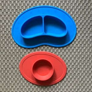 EZPZ Bowl and Nubby Plate, baby feeding